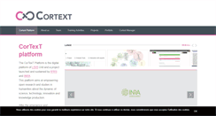 Desktop Screenshot of cortext.net